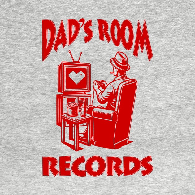 Dads Room Records : A Humorous Parody , or Dads Who Love Their Own Space , Gift for Dads by wisscreation